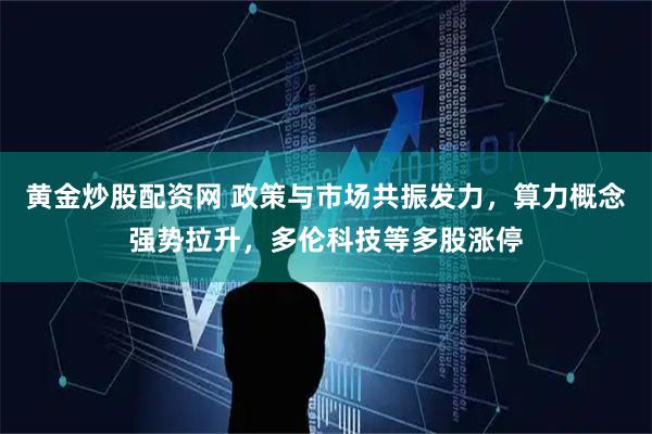 黄金炒股配资网 政策与市场共振发力，算力概念强势拉升，多伦科技等多股涨停